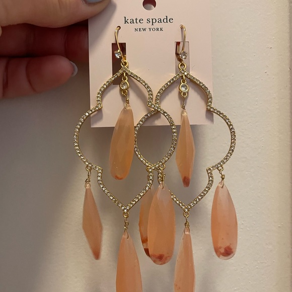 NWT Kate Spade Chandelier Earrings - Picture 4 of 9